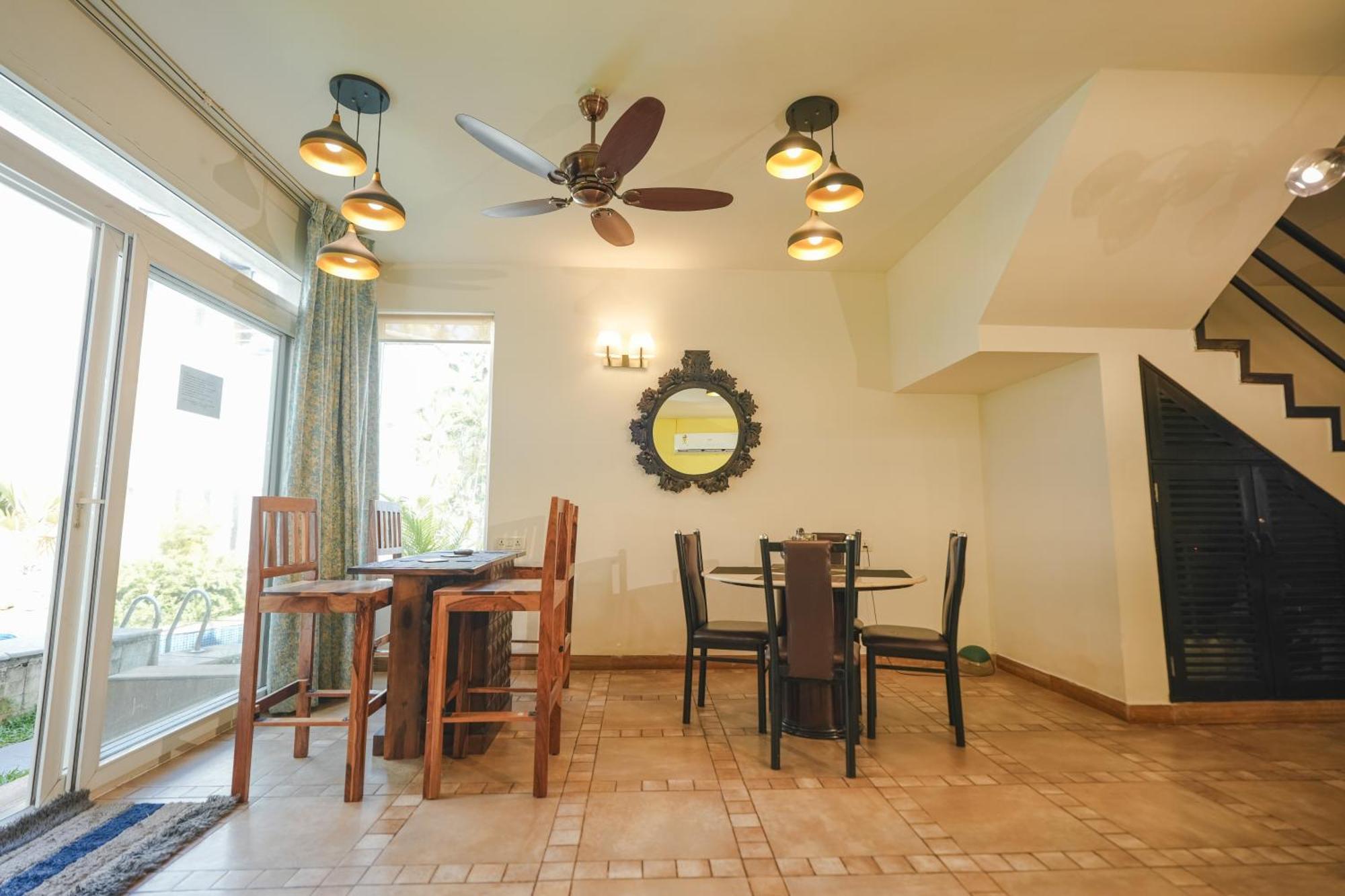 Villa M - Jia 3- 3Bhk In Candolim, Pool Facing, Near Beach, Breakfast Included Exterior foto